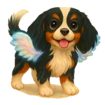 Gatsby wearing: Rainbow wings